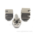 Stainless steel hexagon slotted and castle nuts